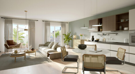 Programme immobilier neuf SAINT DENIS - LES VENELLES DU LANDY - Saint-Denis à proximité du RER B et D (93200) - Référence : 16719