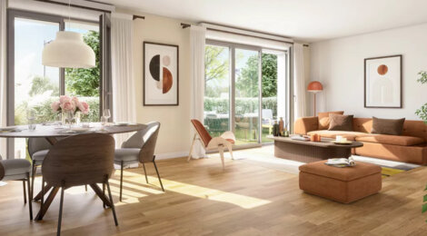 Programme immobilier neuf Le Jade - Saint-Denis quartier Potier à proximité des transports RER D et tram T11 (93200) - Référence : 16660