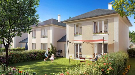 Programme immobilier neuf Green Central - Saint-Fargeau-Ponthierry, logements neufs et proximité Melun en cœur de campagne (77310) - Référence : 15975