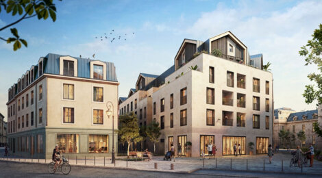 Programme immobilier neuf CLOS SAINT LOUIS - ARMAGIS - ILOT 5 - Saint-Germain-en-Laye à 5 min à pied du centre-ville (78100) - Référence : 17513