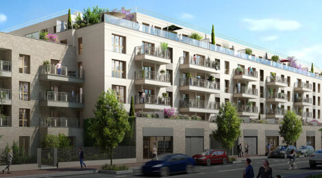 Programme immobilier neuf Le Domaine des Arpèges - Saint-Germain-en-Laye à deux pas  du tramway T13 (78100) - Référence : 16371