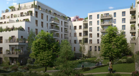 Programme immobilier neuf Le Domaine des Arpèges - Saint-Germain-en-Laye à deux pas  du tramway T13 (78100) - Référence : 16371