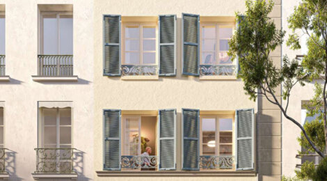 Programme immobilier neuf LE 22 ST-GER - Saint-Germain-en-Laye : logements neufs sécurisés et verdoyants proche des commodités (78100) - Référence : 8167