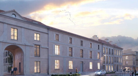Programme immobilier neuf CLOS SAINT LOUIS - DESOYER - Saint-Germain-en-Laye : logements neufs sécurisés et verdoyants proche des transports (78100) - Référence : 15506
