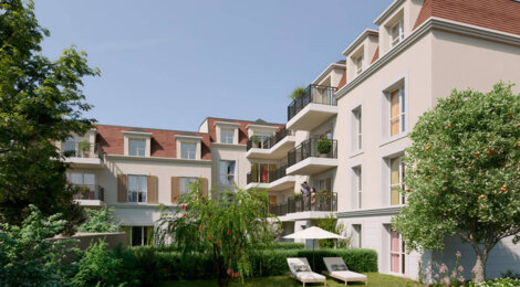 Programme immobilier neuf Coeur de Bourg - Saint-Martin-du-Tertre : Appartements neufs dans la rue commerçante à 10 min du transilien H (95270) - Référence : 16274