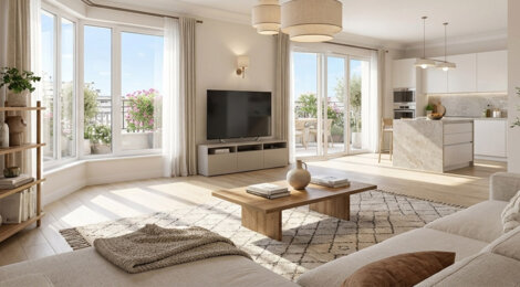 Programme immobilier neuf Villa Christina (94) - Saint-Maur-des-Fossés cadre de vie verdoyant avec accès rapide Paris (94100) - Référence : 16737