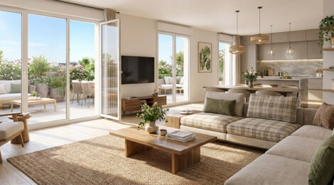 Programme immobilier neuf VILLA CAMELIA - Saint-Maur-des-Fossés cadre résidentiel appartements neufs proches commerces (94100) - Référence : 17109