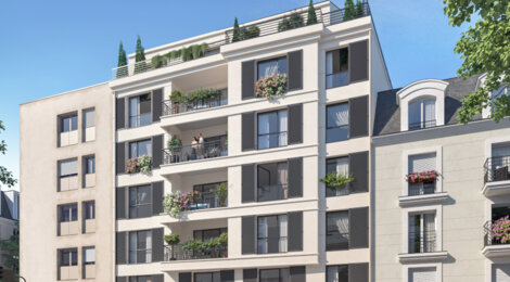 Programme immobilier neuf Villa Delacroix - Saint-Maurice 4 pièces élégants à deux pas de Paris (94410) - Référence : 17400