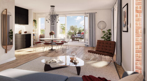 Programme immobilier neuf FA'BRICK - TR Libre - Saint-Ouen à deux pas du métro 13 et 14 (93400) - Référence : 16086