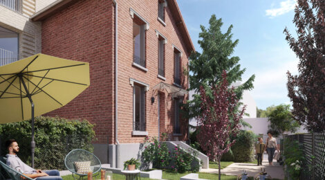 Programme immobilier neuf FA'BRICK - TR Libre - Saint-Ouen à deux pas du métro 13 et 14 (93400) - Référence : 16086