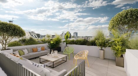 Programme immobilier neuf NEORI - Saint-Ouen : logements neufs sécurisés et verdoyants proche des transports (93400) - Référence : 15184