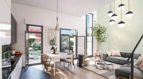 Programme immobilier neuf Élégance 30 - Saint-Ouen quartier Garibaldi à 7 min du métro 13 (93400) - Référence : 17376