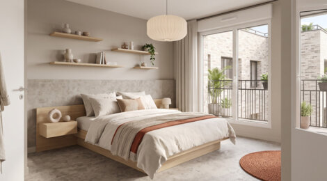 Programme immobilier neuf CONFIDENTIEL - Saint-Ouen : Résidence studio–T5 avec cadre résidentiel et confort optimisé proche des transports (93400) - Référence : 14772
