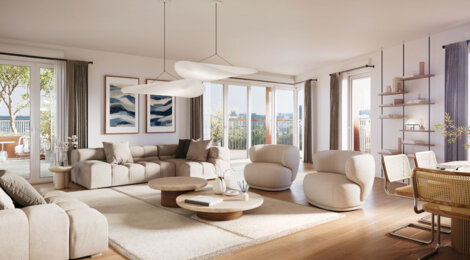 Programme immobilier neuf LE RIVAGE - Saint-Ouen-sur-Seine près du métro 14 (93400) - Référence : 12952