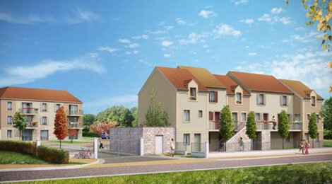 Programme immobilier neuf LE CLOS NICOLAS A BAILLET-EN-FCE - Saint-Pierre : Résidence T2–T3 avec espaces extérieurs et luminosité naturelle proche de la forêt (95560) - Référence : 2272