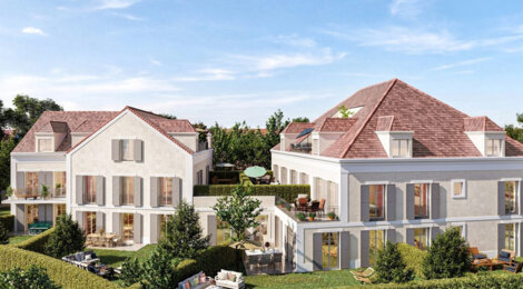 Programme immobilier neuf les Villas Delaporte - Saint-Prix logements avec extérieur près de la forêt de Montmorency (95390) - Référence : 17700