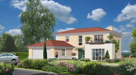 Programme immobilier neuf VILLA ET JARDIN - Saint-Prix : Résidence T4–T5 avec cadre naturel et confort optimisé proche des écoles (95390) - Référence : 4707