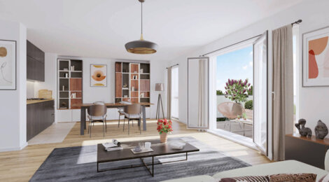 Programme immobilier neuf Villas Flora - Saint-Thibault-des-Vignes : logements neufs sécurisés et verdoyants proche des commodités (77400) - Référence : 15054