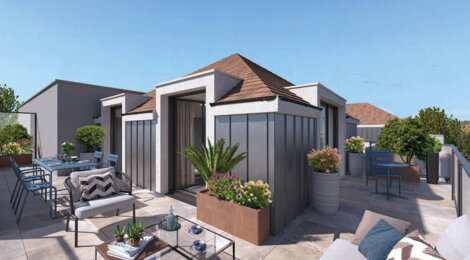Programme immobilier neuf Villas Flora - Saint-Thibault-des-Vignes : logements neufs sécurisés et verdoyants proche des commodités (77400) - Référence : 15054