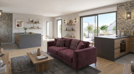 Programme immobilier neuf Villas Flora - Saint-Thibault-des-Vignes : logements neufs sécurisés et verdoyants proche des commodités (77400) - Référence : 15054