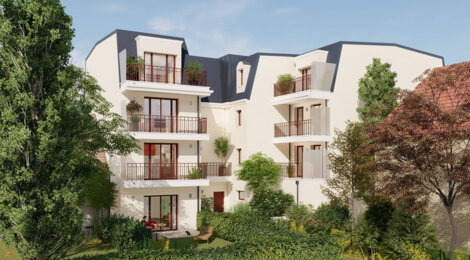 Programme immobilier neuf Le Victor Hugo - Sainte-Geneviève-des-Bois cadre de vie privilégié à deux pas des commerces (91700) - Référence : 12105