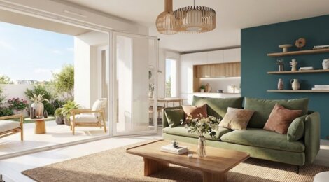 Programme immobilier neuf L'ELEGANCE SAINTE GENEVIÈVE DES BOIS - Sainte-Geneviève-des-Bois environnement calme proche services (91700) - Référence : 17061