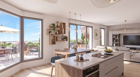 Programme immobilier neuf Village Garance - Sarcelles : logements neufs proches de la gare Saint Brice et de Paris (95200) - Référence : 16004