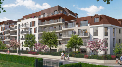 Programme immobilier neuf Carré des Arts - Sartrouville appartements avec extérieurs aux portes de Paris (78500) - Référence : 17435