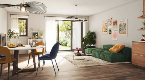 Programme immobilier neuf VOLTIGE - Sartrouville : Résidence studio–T4 avec cadre verdoyant et confort optimisé proche des commodités (78500) - Référence : 14646