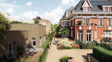 Programme immobilier neuf LES ALLEES MARIE-LOUISE - Sceaux réhabilitation à deux pas du RER B vers Paris (92330) - Référence : 16161