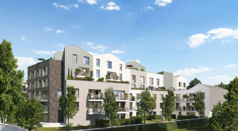 Programme immobilier neuf Les Terrasses du Parc - Stains : Résidence T2–T4 avec cadre naturel et confort optimisé proche des commodités (93240) - Référence : 14463