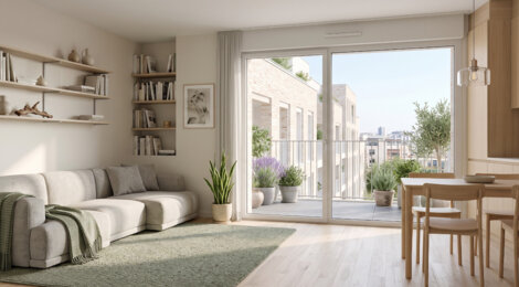 Programme immobilier neuf Le Clos Du Marché - Sucy-en-Brie : logements neufs sécurisés et verdoyants proche des transports (94370) - Référence : 15022