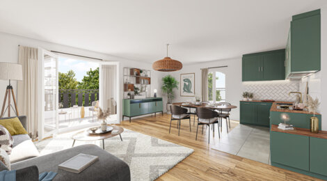 Programme immobilier neuf Villa Georges - Sucy-en-Brie : logements neufs sécurisés et verdoyants proche des transports (94370) - Référence : 15065