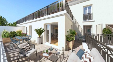 Programme immobilier neuf Villa Georges - Sucy-en-Brie : logements neufs sécurisés et verdoyants proche des transports (94370) - Référence : 15065