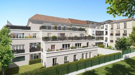 Programme immobilier neuf Villa Georges - Sucy-en-Brie : logements neufs sécurisés et verdoyants proche des transports (94370) - Référence : 15065