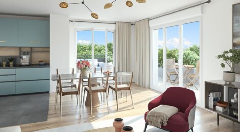 Programme immobilier neuf Les Terrasses Du Parc - Thiais : logements neufs T2–T5 proche des transports (94320) - Référence : 15904