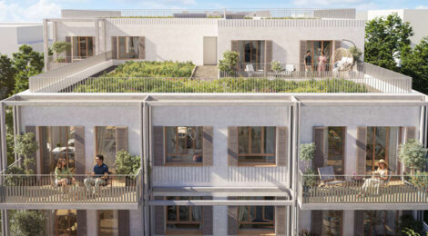 Programme immobilier neuf MARNE & SENS - Torcy résidence neuve dans la ZAC des Coteaux de la Mare (77200) - Référence : 17669