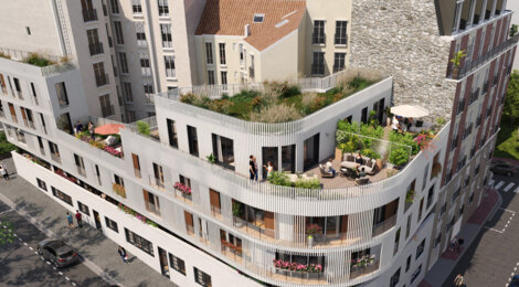 Programme immobilier neuf ALLURE - Vanves  à proximité du métro 12 et tram T2 (92170) - Référence : 16620