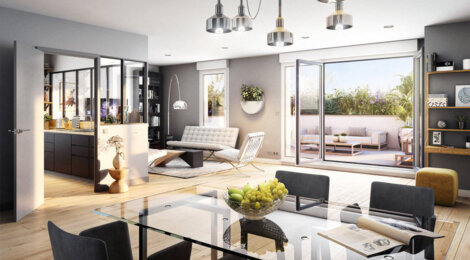 Programme immobilier neuf 30 RUE D'ISSY - Vanves : Résidence studio–T5 avec cadre contemporain et confort optimisé proche des commodités (92170) - Référence : 6253