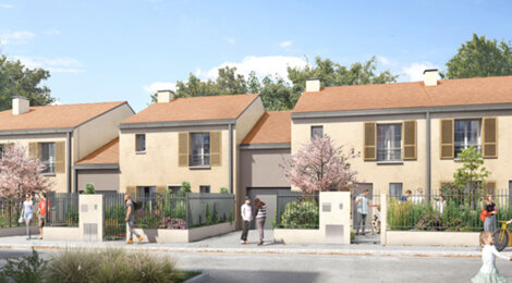 Programme immobilier neuf VERTEX TYP'O - Vaujours, cadre verdoyant aux portes de Paris (93410) - Référence : 17360