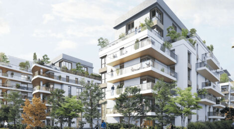 Programme immobilier neuf LINEA ROSA - Vélizy Villacoublay cadre résidentiel proche écoles et services (78140) - Référence : 17610