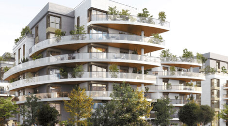 Programme immobilier neuf LINEA ROSA - Vélizy Villacoublay cadre résidentiel proche écoles et services (78140) - Référence : 17610