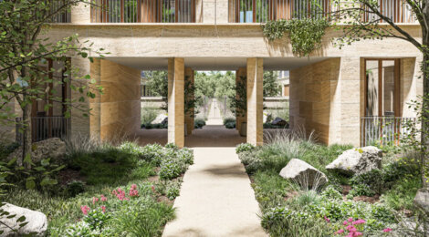 Programme immobilier neuf PATIO SATORY - Versailles résidence neuve près du futur métro 18 (78000) - Référence : 17281