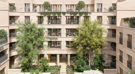 Programme immobilier neuf PATIO SATORY - Versailles résidence neuve près du futur métro 18 (78000) - Référence : 17281