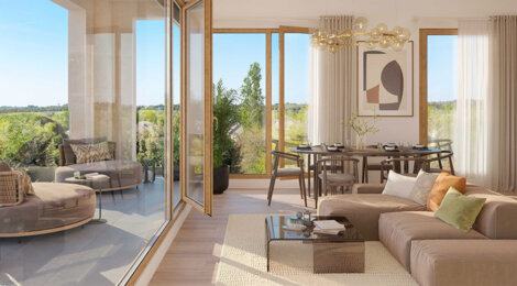 Programme immobilier neuf Satory Park - Versailles résidence paysagère proche future ligne 18 (78000) - Référence : 17497