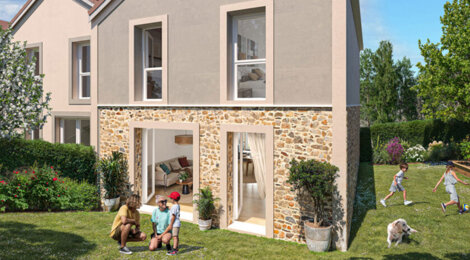Programme immobilier neuf Le Hameau des Coteaux - Villabé adresse neuve en quartier pavillonnaire (91100) - Référence : 17375