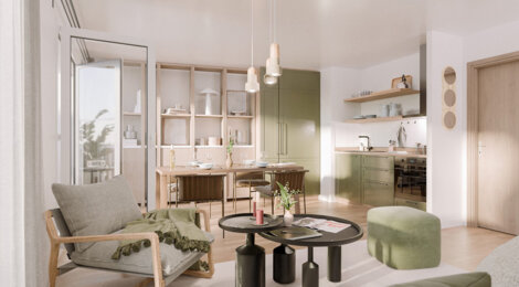Programme immobilier neuf IMPULSION - Villejuif logements du studio au 5 pièces aux portes de Paris (94800) - Référence : 17785