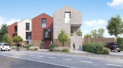 Programme immobilier neuf VIOLLET LE DUC - Villejuif : logements neufs en triplex proches du métro Gustave Roussy (94800) - Référence : 9028