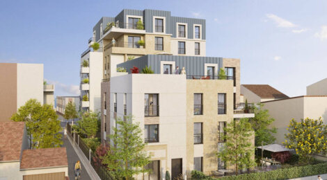 Programme immobilier neuf LE SAINT ROCH - Villejuif : logements neufs studio–T4 proche du métro et des commerces (94800) - Référence : 15750