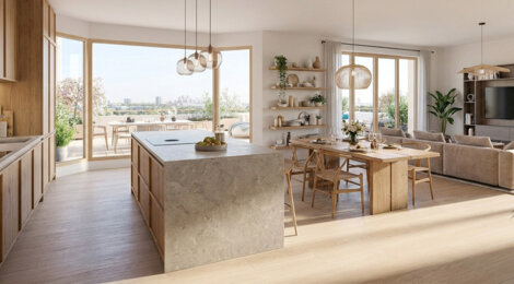 Programme immobilier neuf Astralia - Villejuif métro 14 à pied et Paris-Bercy à 11 min (94800) - Référence : 18552